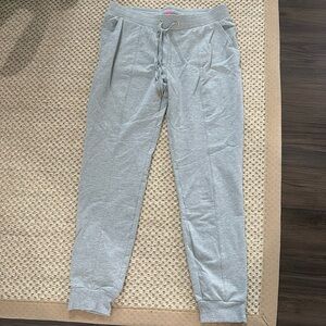 Lilly Pulitzer gray shimmer jogger lounge pants